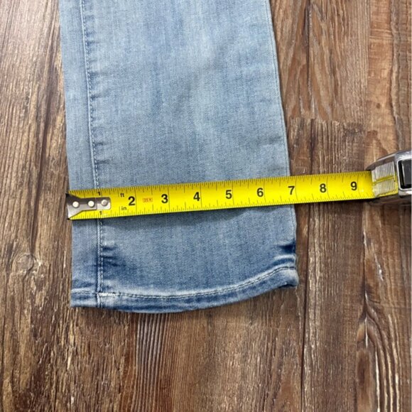 True Religion Billie Mid Rise Straight Denim Blue Jeans Size 30 Casual Everyday - Picture 7 of 12